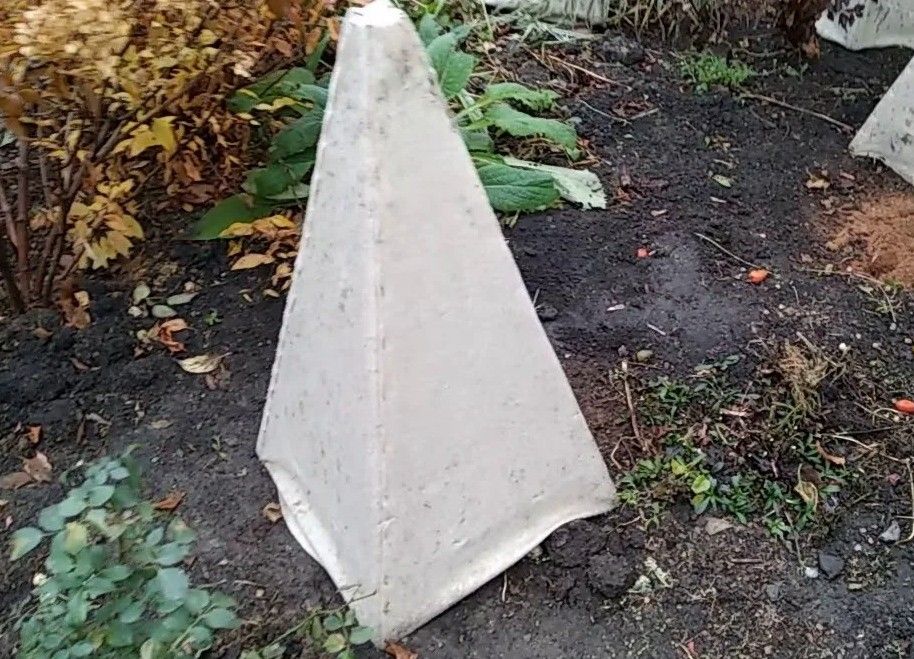 домик для роз зимой